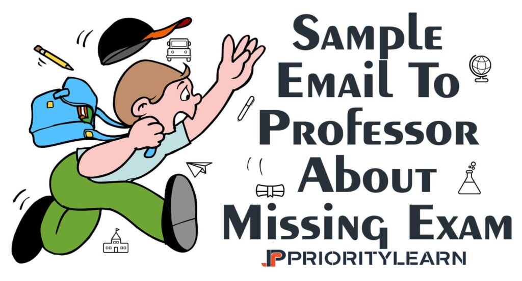 Sample Email To Professor About Missing Exam