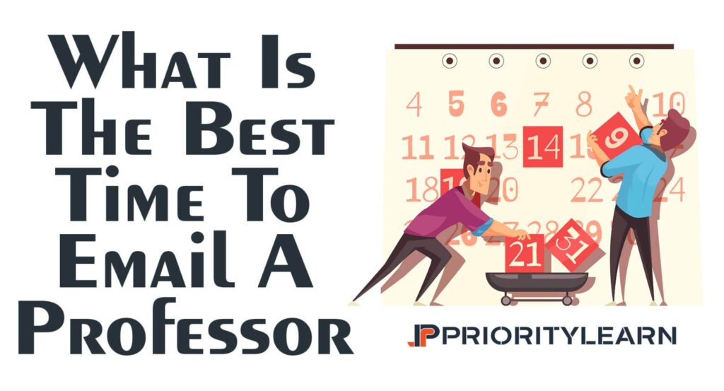 What Is The Best Time To Email A Professor
